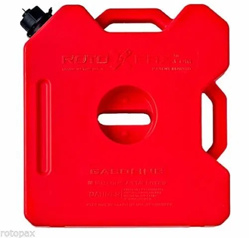RX-3G – ROTOPAX Liquid Storage Container, Red 3 Gallon Bolt-On/ Free Standing Formulated Plastic EPA And CARB Complia...